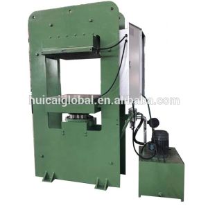 Flat Plate Vulcanizer Machinery For Trolley Caster Making Machine In Constructio