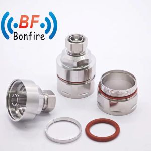 7/8"Felxible Coaxial Cable 4.3-10 Male RF Connector with Low Insertion Loss of 0