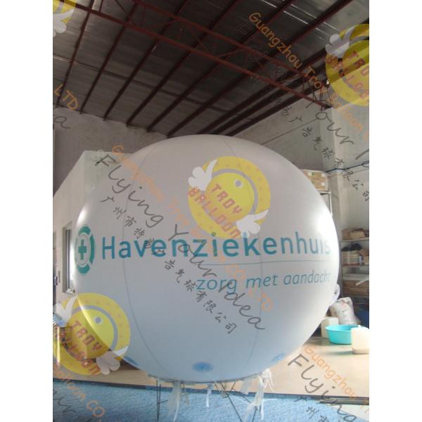 Waterproof Custom Shaped Balloons Inflatable Advertising , 6m