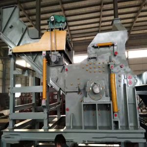 Waste Treatment Scrap Shredder Machine Metal Paint Bucket Crusher in Wooden Case