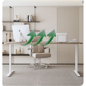 Effortlessly Change Your Work Position with Our Electric Height Adjustable Table
