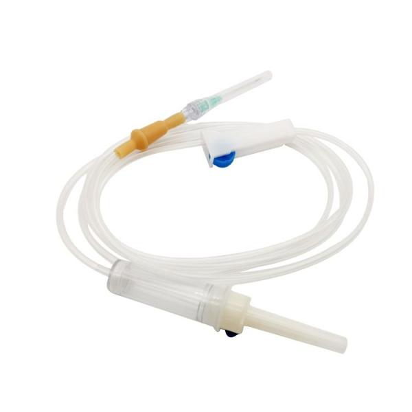 Sterile IV Disposable Infusion Set Multifunctional Transparent