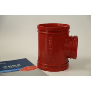 Corrosion Resistance Grooved Tee With Painting Epoxy Coating