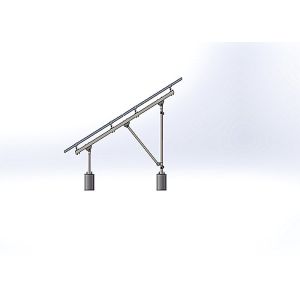 Buy cheap PV Durable Solar Panel Ground Mounting Systems Customized Professional Design from wholesalers