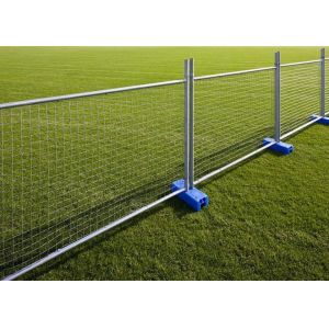 Eco Friendly 2.2m Height Temporary Steel Fencing With 50x100mm Mesh
