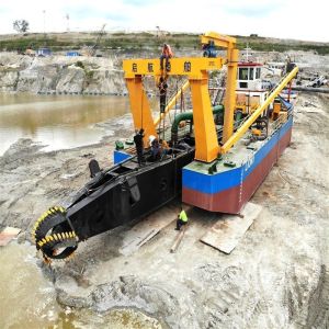 1100 Cubic Meter Hydraulic Cutter Suction Sand Dredger with Rexroth Control