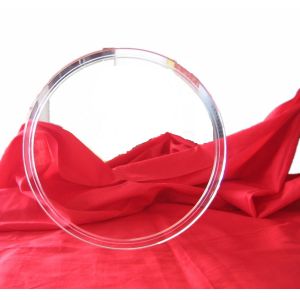 Clear quartz glass ring from wanshida quartz glass made in china
