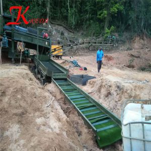 keda 20T/H feeder hopper 35Kw Power gold ore processing 8m Length ,Steel,Rotary