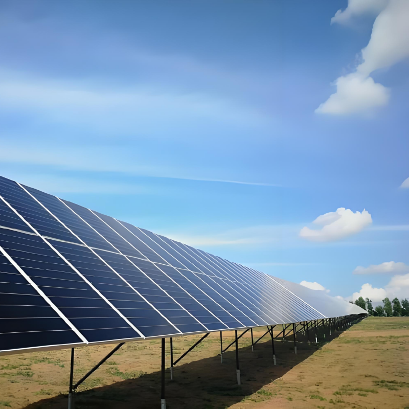 Corrosion Resistant Zinc-Mg-Aluminum Steel Ground Solar Mounting Brackets for