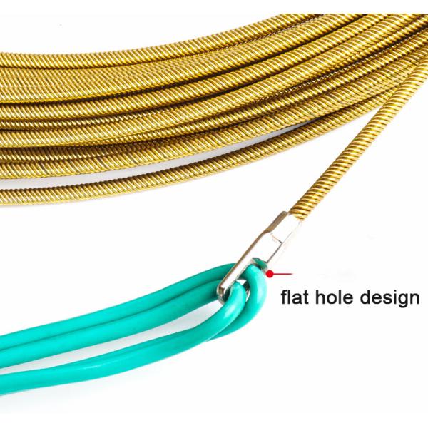 Spring Steel Cable Puller Fish Tape Wire Puller Through Wall