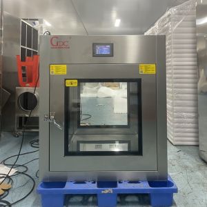 Dual-Decontamination Pass Box with Pulsed Xenon UV & Alcohol Spray