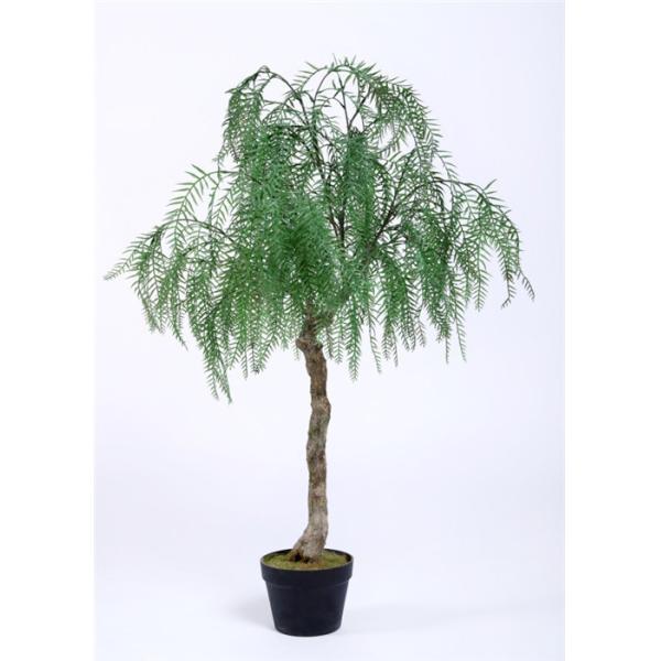 Willow Bonsai Artificial Office Plants , 120cm Artificial Tropical Plants