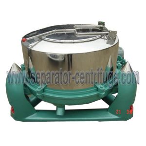High performance top discharge solid bowl basket centrifuge with skimmer