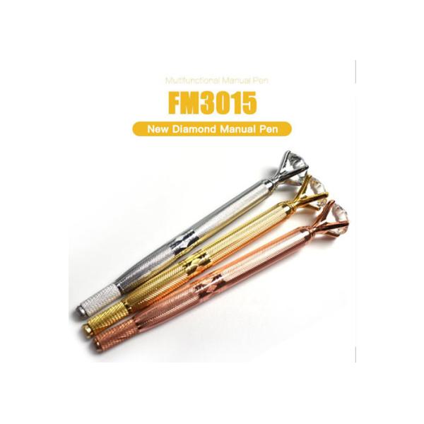 Classy New Crystal Microblading Manual Pen Permanent Tattoo for Eyebrows,