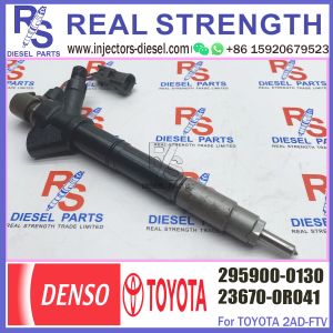 Diesel Fuel Injector 295900-0130 295900-0030 For TOYO-TA 23670-0R041 23670-0R040