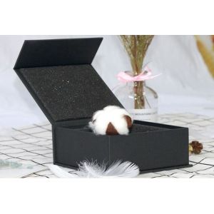 Handicraft product fabric packaging gift box with design customized