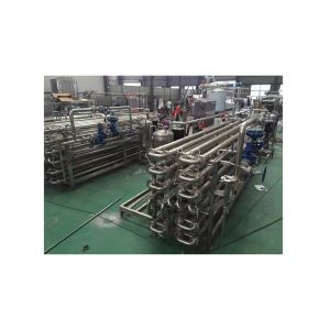 Tube In Tube Pasteurization Machine for Tomato Paste at Inlet Temperature 20-30