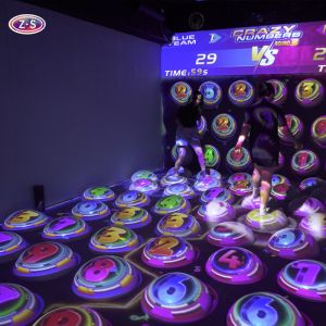 Playground Interactive Ball Games 18pcs Ball Wall Interactive Games