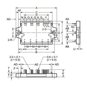 Wholesale PM10CZF120-7 USING INTELLIGENT POWER MODULES MITSUBISHI IGBT Power Module from china suppliers