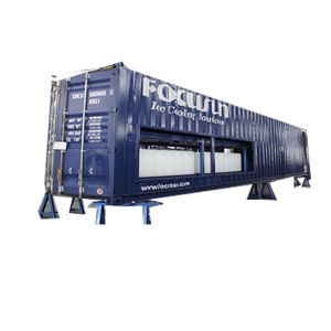 Wholesale 960 KG Ice Maker Containerized Block Ice Machine with PLC Touch Screen Control System from china suppliers