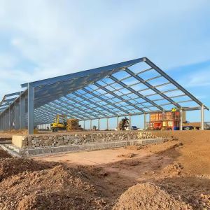 Industrial Steel Frame Structure Workshop Customized Structural Steel Building