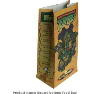 Food paper bread bakery packaging bags with window, Bread packaging no moq