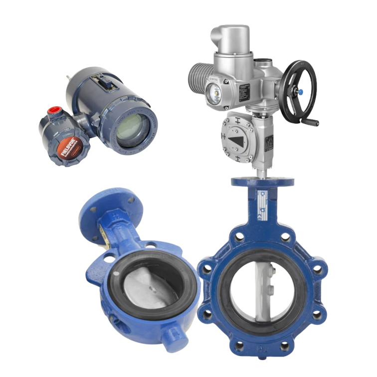 General Purpose Resilient Seated Butterfly Valve Keystone Valve and Neles Valmet