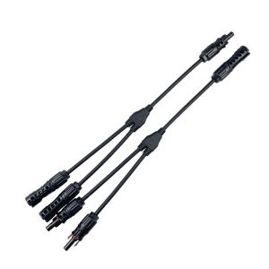 Wholesale IP67 Waterproof Solar Branch Connector with Copper Contacts and PPO Cable from china suppliers