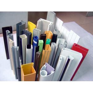 Plastic Wood Composite PVC Profile Extrusion Line , Upvc Profile Extrusion