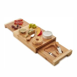 Personalized Engraved Bamboo Cutting Board Cheese Deli Board