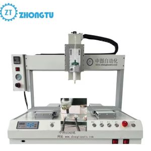 Ethernet/RS232 Communication Three Axis CNC Robot Solder Paste Dispensing System