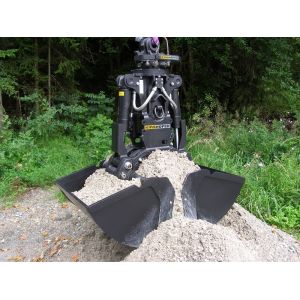 Clamshell Grab Shell Bucket For Excavators And Loaders
