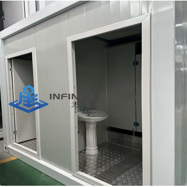 Full Scene Modular Public Toilets Customized Economical Modular Homes Prefabrica