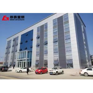 Prefabricated Q355B ASTM A572 Steel Frame Multi Storey Building