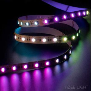 Digital Addressable DMX RGB LED Strip Lights DC24V SMD5050 Programmable Led