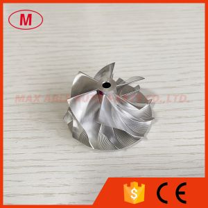 TD03 39.10/46.00mm 6+6 blades high performance turbocharger milling/aluminum