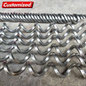 Shaftless Spiral Blade Stainless Auger Screw 304 316 With Customization Option