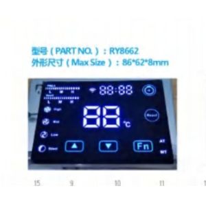 100000hrs Segment LED Display Module CC Polarity For Air Conditioner