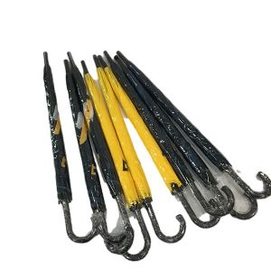 Automatic Open Fiberglass Frame Umbrella 110CM Diameter Digital Printing