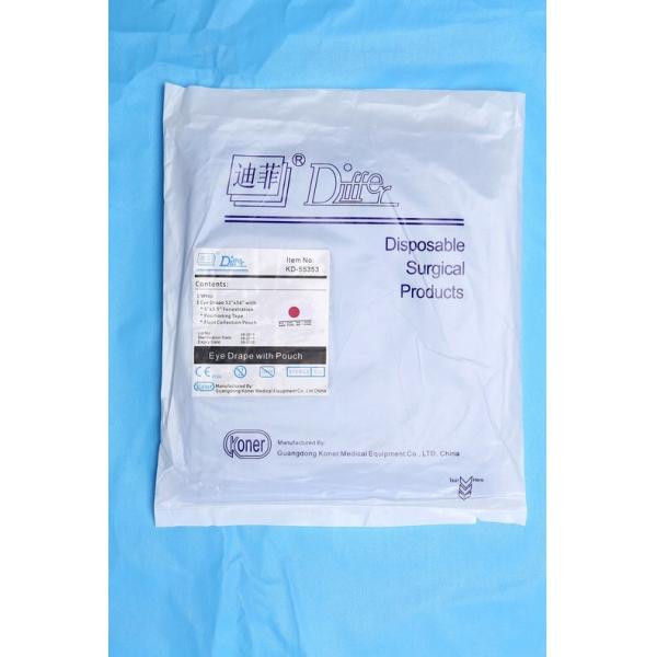 Quality OEM Breathable / Permeable Sterile Ophthalmic Drape with Pouch for sale