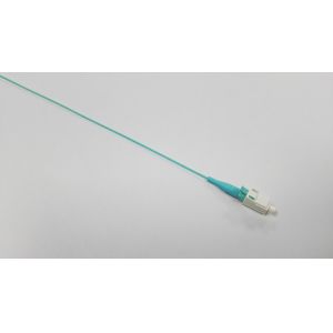 Customized MM LC/PC 0.9mm Simplex Fiber Optic Cable Pigtail