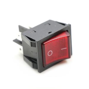 KCD4 DPST 4 - Foot Switch 250V Lighting 30A Rocker Switch