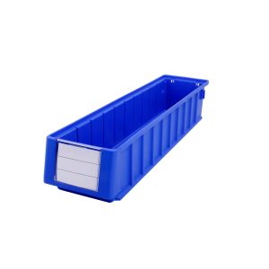 Solid Box Storage Shelf for Screws and Tools Durable Workbench Style Stackable