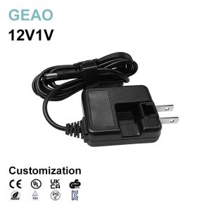 12V 1A Wall Mount Power Adapters For Advertising Machine / Compressor / Soap
