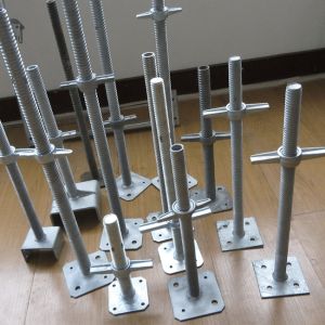 Galvanized Adjustable 550mm Scaffold Leveling Screw Jacks