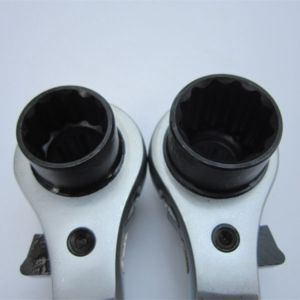 High Torque Silver Color Carbon Steel Tapered 19mm 22mm Double Ended Socket