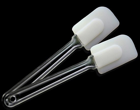Quality Detachable Silicone Spatula With Plastic Handle for sale