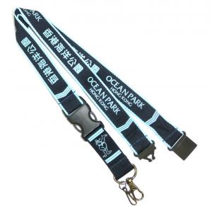 Wholesale Eco Friendly Flat Polyester Lanyard Neck Strap With Buckle For College from china suppliers