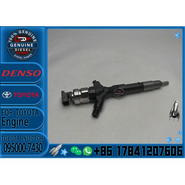 095000-7820 23670-39265 095000-7430 23670-39245 Original fuel Injector Nozzle For Toyota Hilux 1KD 2KD-FTV