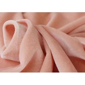 Wholesale Polyester Spandex Knit Crushed Ks Velvet Fabric For Skirt Garment from china suppliers